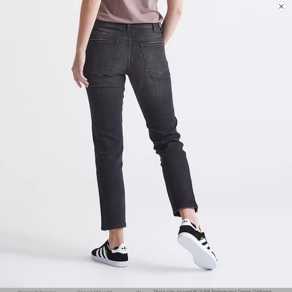 DU/ER Women's Performance Denim Girlfriend Jeans - Picture 2 of 14